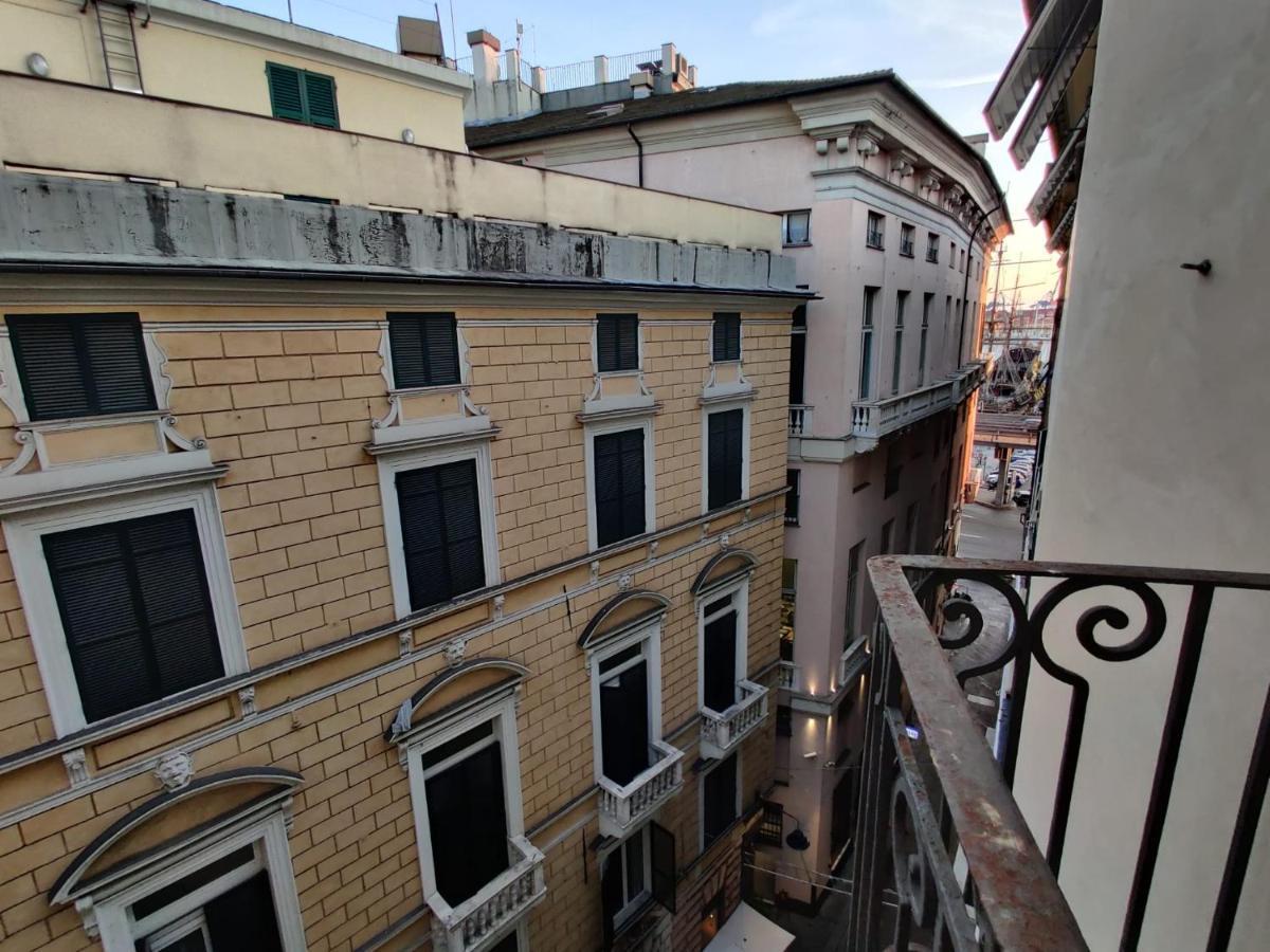 Doge Cambiaso- Davanti All'Acquario - Grande Terrazza Privata - Palazzo Nobiliare Storico Genua Zewnętrze zdjęcie
