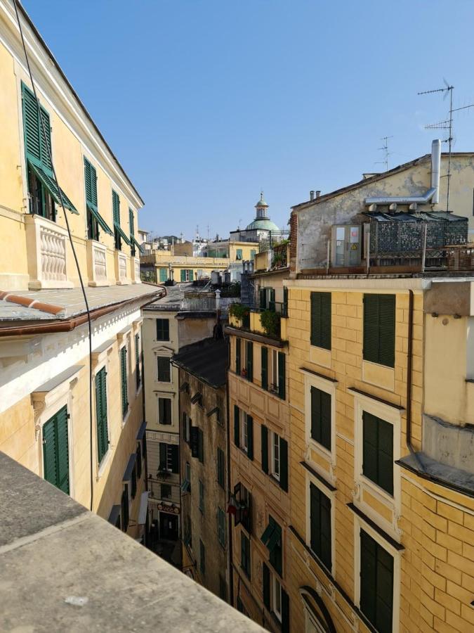 Doge Cambiaso- Davanti All'Acquario - Grande Terrazza Privata - Palazzo Nobiliare Storico Genua Zewnętrze zdjęcie