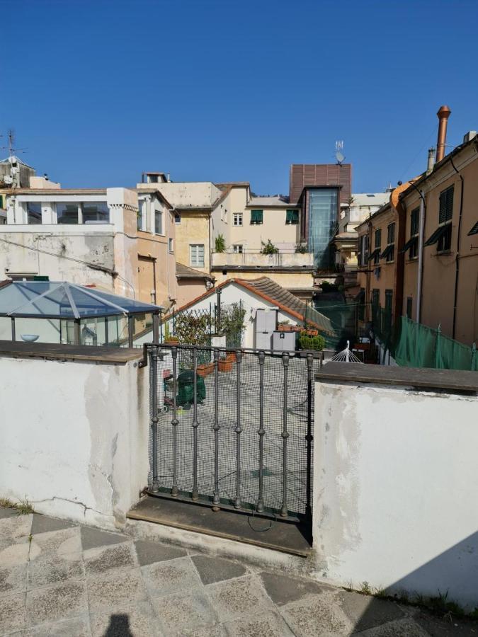 Doge Cambiaso- Davanti All'Acquario - Grande Terrazza Privata - Palazzo Nobiliare Storico Genua Zewnętrze zdjęcie